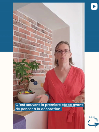 julie koenig en vidéo pour expliquer pourquoi le rangement n'est pas un détail